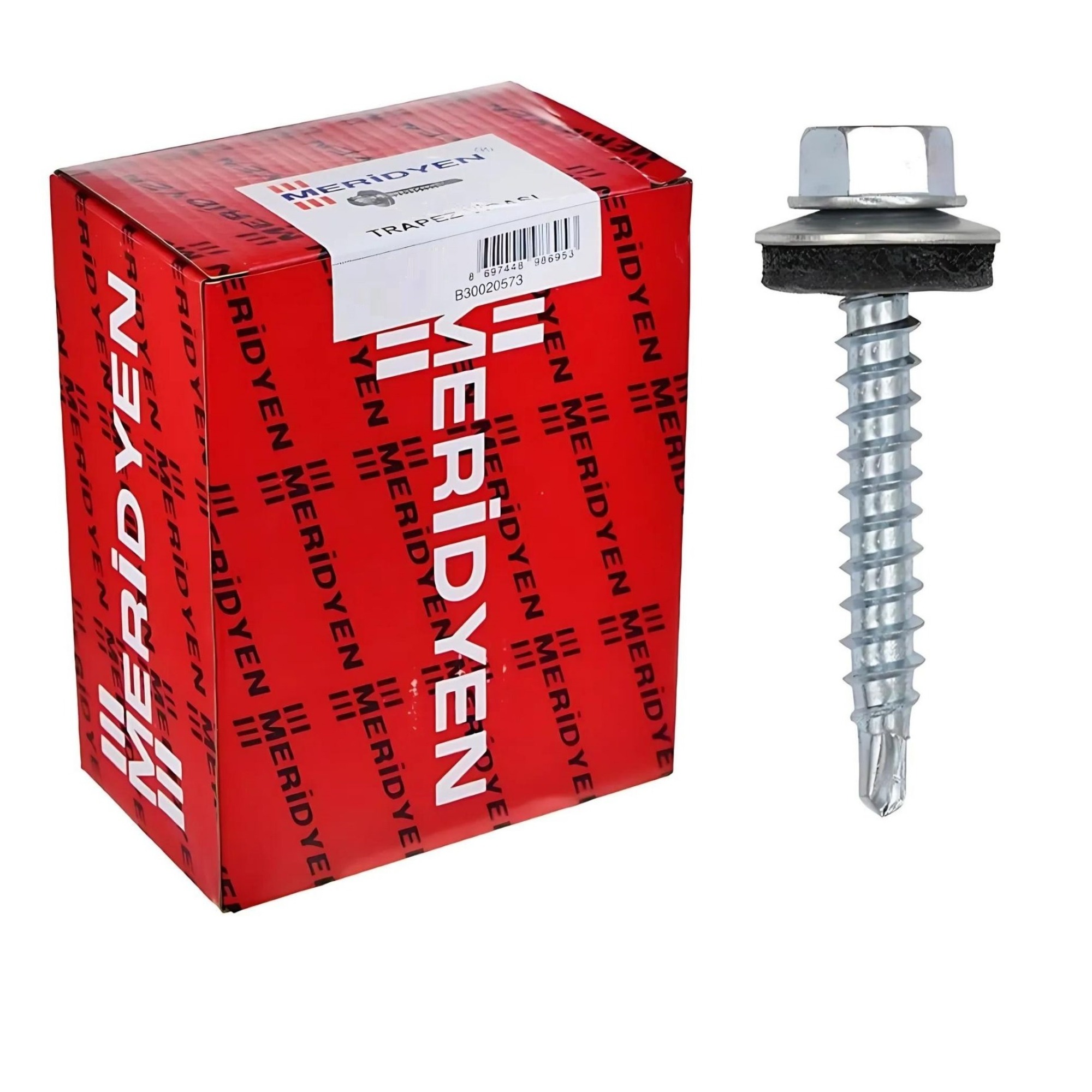 MERİDYEN TRAPEZ ÇATI VİDASI 4.8*19 (500)